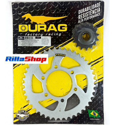 Kit Relação Did 520 Vx3 112l Durag 43/15 Kawasaki Z 750 2012