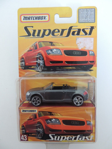 Matchbox Superfast - Audi T T Roadster - Lacrado (# 43)