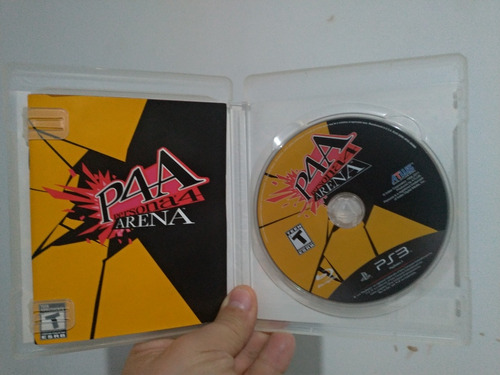 Jogo Ps3 Persona4 Arena P4a Semi-novo Completo Raro Leia ! (Usado)