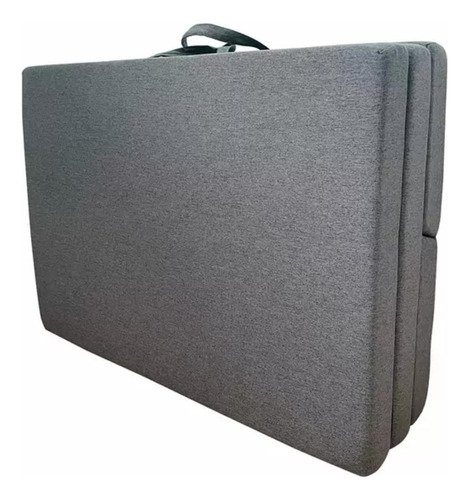 Colchón Plegable Novaform Versamat + Bolsa De Almacenam Gris