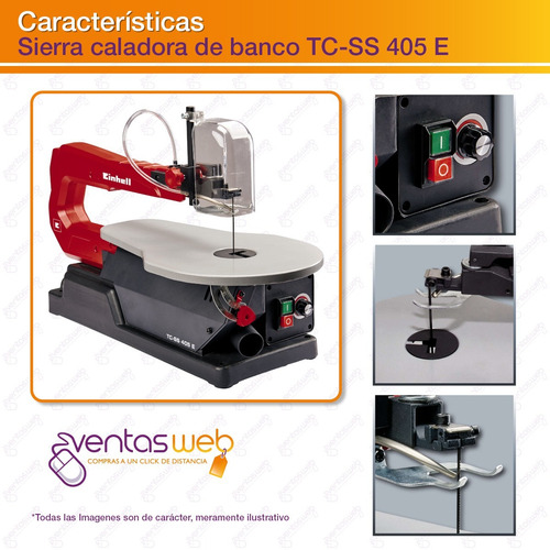 Sierra Caladora De Banco 120w Velocidad Variable Soplador
