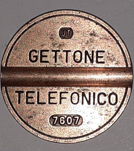 1 Cospel De Teléfono Antiguo N° 7607