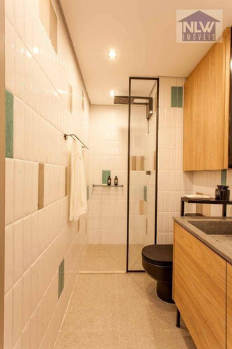 Studio Com 1 Dormitório À Venda, 24 M² Por R$ 305.700,00 - Campo Belo - São Paulo/sp - St0158