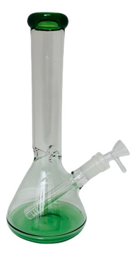 Bong Pyrex Artesano Light Green 25cm Altura Bolsa De Regalo