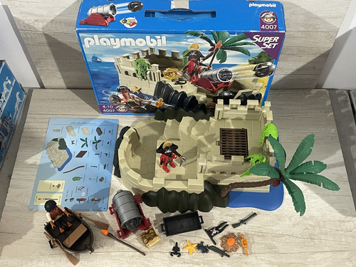 Playmobil Set 4007 Fuerte Pirata Corsarios (Usado)
