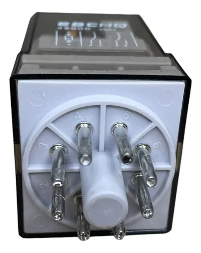 Relé De Base Redonda De 8 Pines R 48000 220v Ebc+ Base 8p