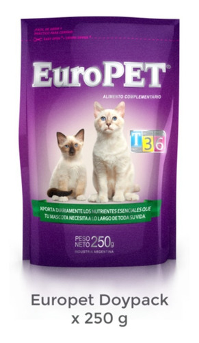 Europet 250gr Alimento Complementario Nutrientes Gato Gatito