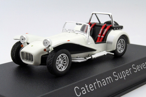 Miniatura Norev Caterham Super Seven 1979 Escala 1/43 Branco