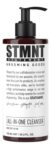 Stmnt Grooming Goods Limpiador Diario Todo En Uno, 25.3 Onz.