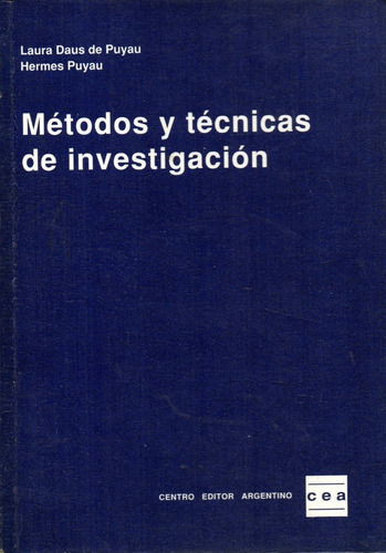 Métodos Y Técnicas De Investigación                    Puyau