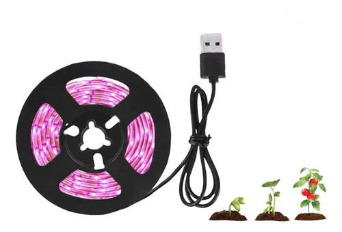 Luz Led Uv Para Cultivo Indoor Plantas Waterproof Blister