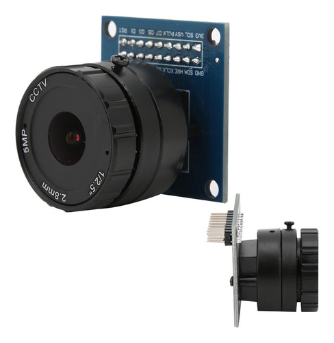 Módulo De Cámara Ov7670 De 5 Megapíxeles, Ajustable, Soporte
