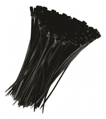 Cincho De Nylon Color Negro 4.8 X 310mm 100pzs Thorsman