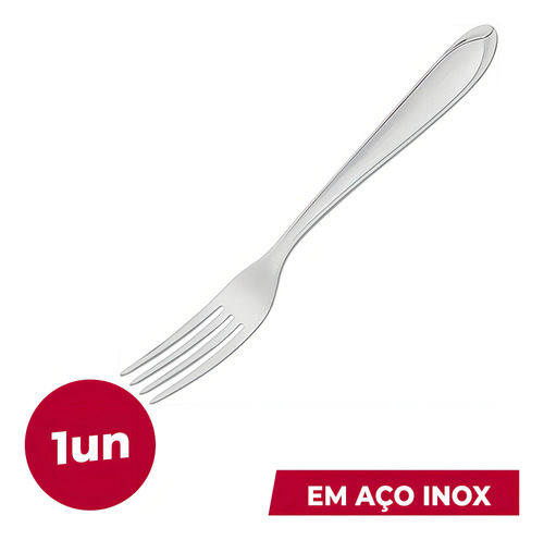 Garfo De Mesa Em Aço Inox Ultra Resistente Leve