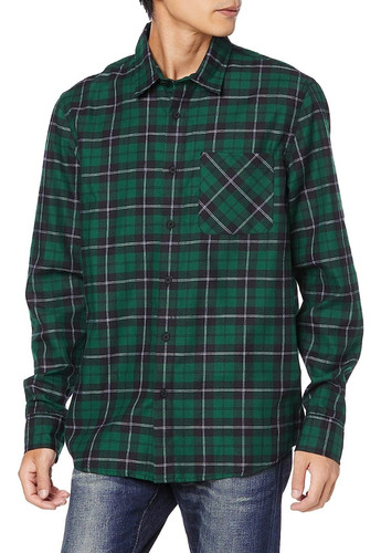 Camisa Oakley Hombre Modelo Flannel Verde Talla S Nuevo