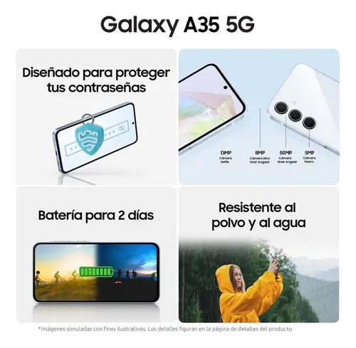 Samsung A35 5g 6/128gb Awesome Lilac