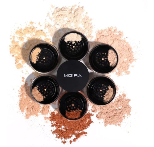 Base de maquillaje en polvo Moira Loose Setting Powder LSP00 Polvo Suelto - 6g