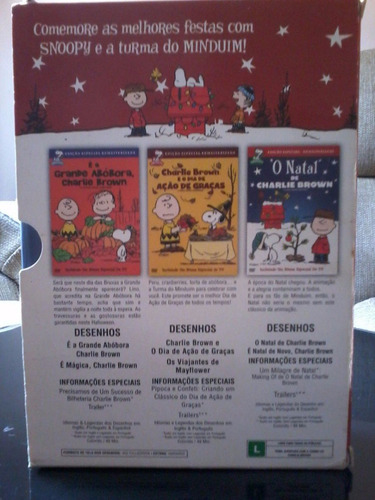 Dvd Snoopy E Charlie Brown (box) Fora De Catalogo! Usado! | Parcelamento sem juros Dvd Snoopy E Charlie Brown (box) Fora De Catalogo! Usado! | Parcelamento sem juros