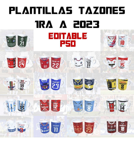 Plantilla Para Tazones 1ra A 2023