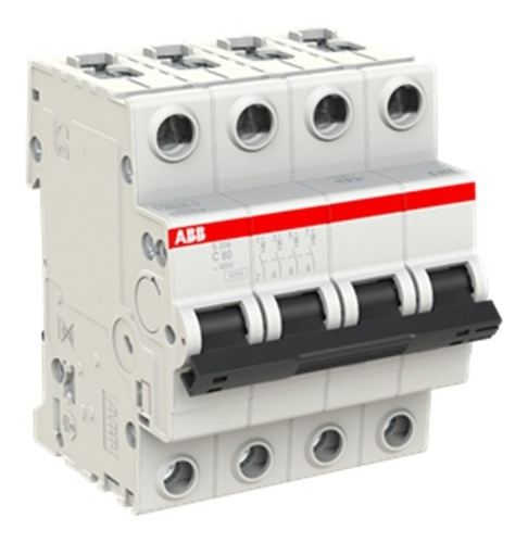 2cds254001r0804 Disyuntor Miniatura S204-c80 4p-80a Abb