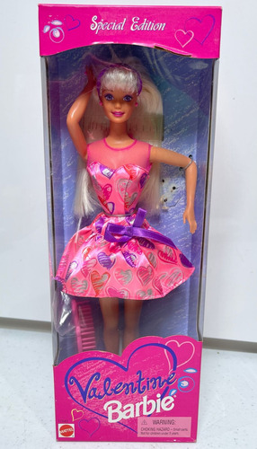 Valentine Barbie 1997 Special Edition Muñeca 30cm Doll E-r (Usado)
