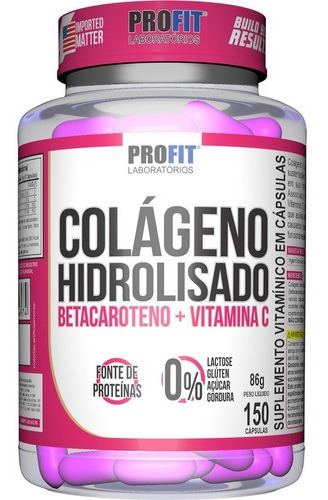 Colágeno Hidrolizado - 120 Cápsulas - Pro Fit Labs !!!