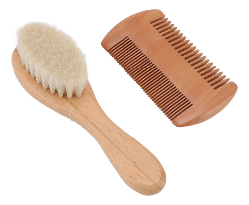 Conjunto De Escova De Cabelo Para Bebês, Pente E Pente De Ma