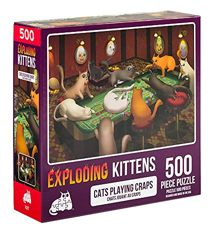 Kittens De Explosión 500 Piezas Rompecabezas Gatos 49j8r
