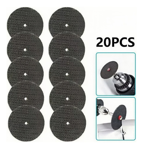 - Juego De 44 Mini Discos De Corte Circulares Con