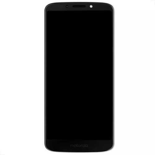 Tela Frontal Display Touch Compatível Moto E5 G6 Play Preto