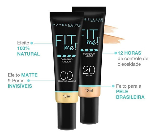 Maybelline Fit Me Corretivo 20 Medio