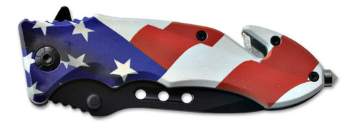 Cuchillo Plegable Land Of The Free Home Of The Brave