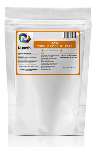 Scs Tensoactivo 500g Agujas (shampoo Sólido)