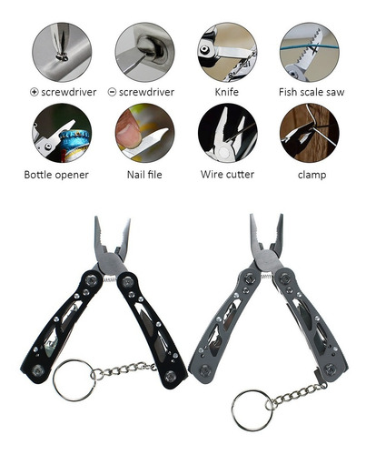 Imagen 1 de 5 de Multiherramienta Para Supervivencia Para Acampar Y Viajar