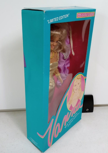 Vanna White Doll Vintage 1990 12 Pulgadas Sellada Tip Barbie (Usado)