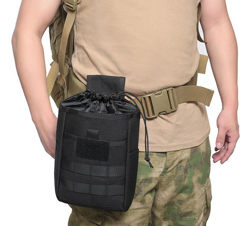 Bolsa Plegable Táctica Molle Dump Drop, Cintura Plegable, 42