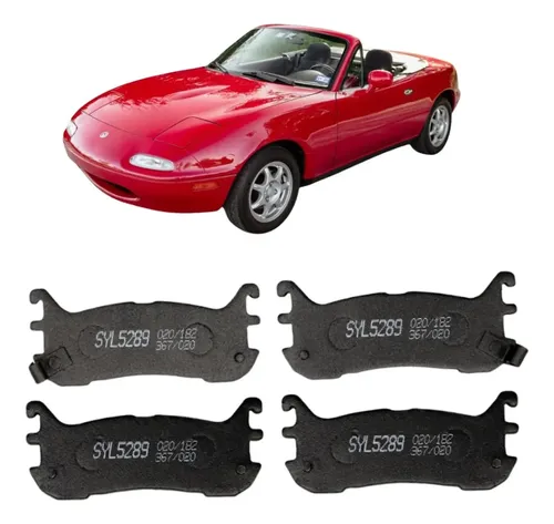 Jogo Pastilha De Freio Traseira Mazda Mx5 2013 A 2024 | MercadoLivre