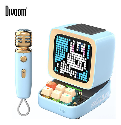 Divoom Dito-bocina Portátil Con Bluetooth 5 0 Micrófono D