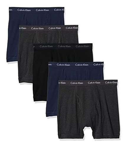 Set De 5 Boxer Clásicos Talla X Large Para Hombre Color