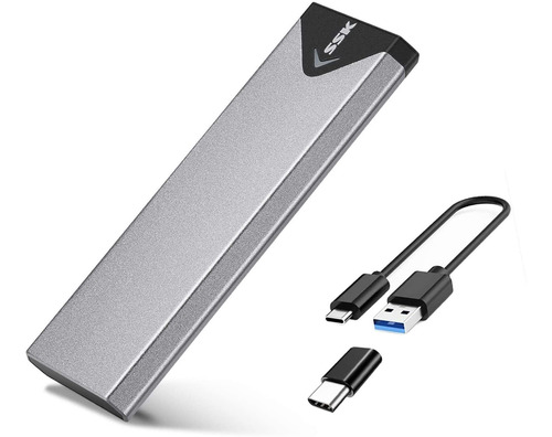 Adaptador De Caja Usb 3.1 A M.2 Ngff Ssd Sata