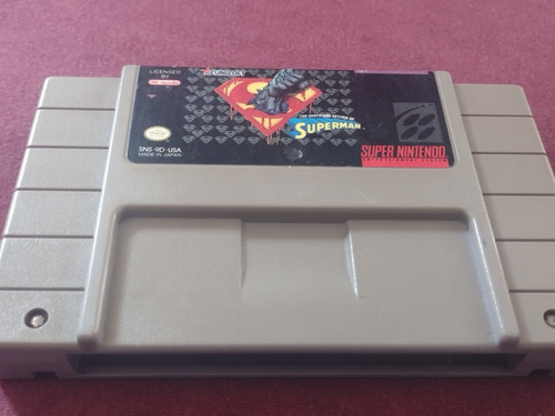 The Death And Return Of Superman - Super Nintendo Snes (Reacondicionado)