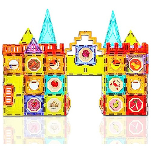 Wewi Hlth Magnetic Blocks Building Toys 3d Clear Magnetic Bu