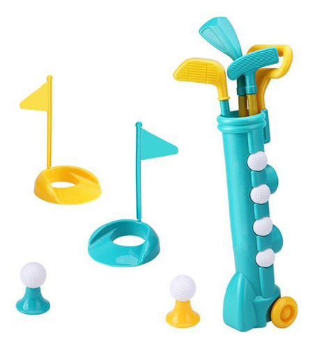 Juego De Golf Educativo For Niños Interesante Mini Plástico