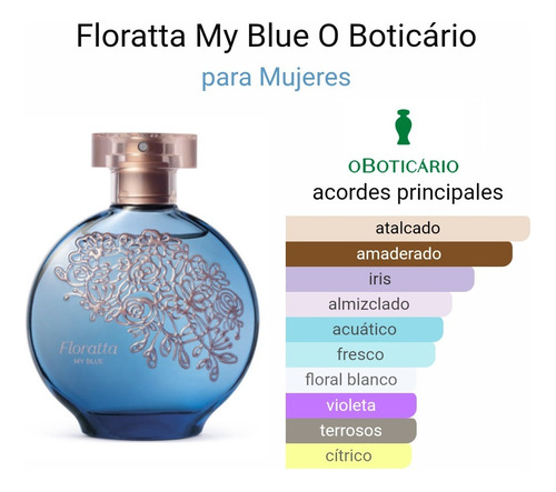 Perfume Floratta My Blue 75ml O Boticário