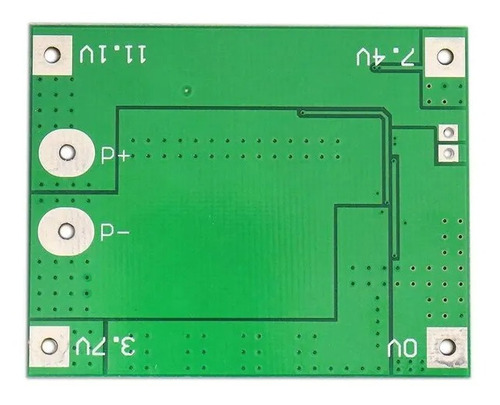 Bms 3s 25a Balanceador Carga De Baterías Hx-3s-fl25a-a