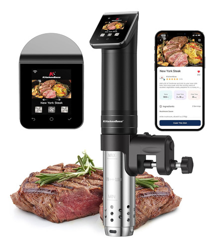 Kitchenboss Wifi Sous Vide Circulador De Inmersión 1100w