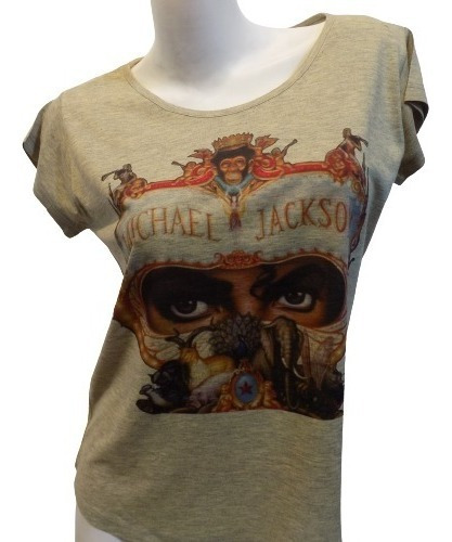 Remeras Michael Jackson Corte Mujer Vs Modelos Que Sea Rock