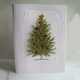 Vt Bighome New Christmas Tree Diy Metal Cutting Dies St...