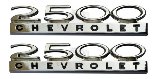 Par De Emblemas Opala 2500 Standard De Luxo 68 69 70 71