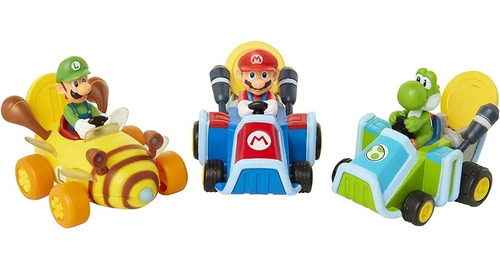 Super Mario Coin Racers Cars Autos Carreras Mario Febo